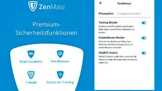 Mit ZenMate VPN sollen Anwender in jedem Land der Welt sicher und anonym surfen können. (Bild: ZenGuard)