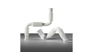 Flexible Verbindungsrohre und Schläuche mit sehr kleinen Durchmessern aus lasergesintertem thermoplastischem Polyurethan (TPU). (FKM Sintertechnik)