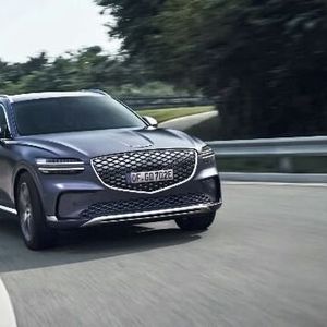 In Deutschland ist jetzt der Genesis GV70 bestellbar.(Bild:  Genesis)