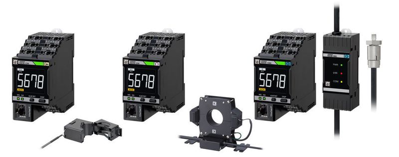 Zustandüberwachungsgeräte für Motoren. (Omron)