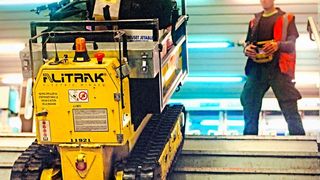 Treppenstufen sind für den DCT-450 kein Hindernis. (Bartels)