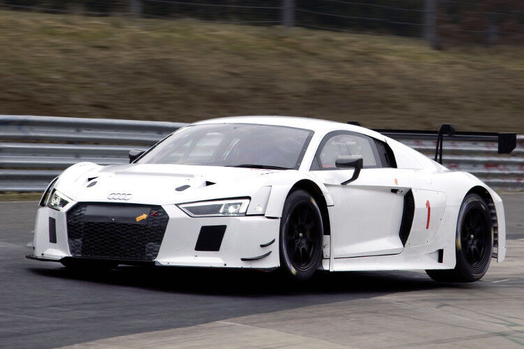 Während der Test- und Einstellfahrten auf dem Nürburgring konnte Audi wertvolle Ergebnisse erzielen. (Foto: Audi)
