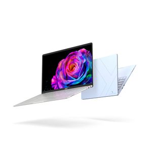 Das Swift Blade 14 arbeitet je nach Konfiguration mit einem Intel Core 7 Prozessor 350 und 12 GB LPDDR5-Arbeitsspeicher sowie eine PCIe-Gen-4-NVMe-SSD mit bis zu 1 TB Speicher. (Bild: Acer)