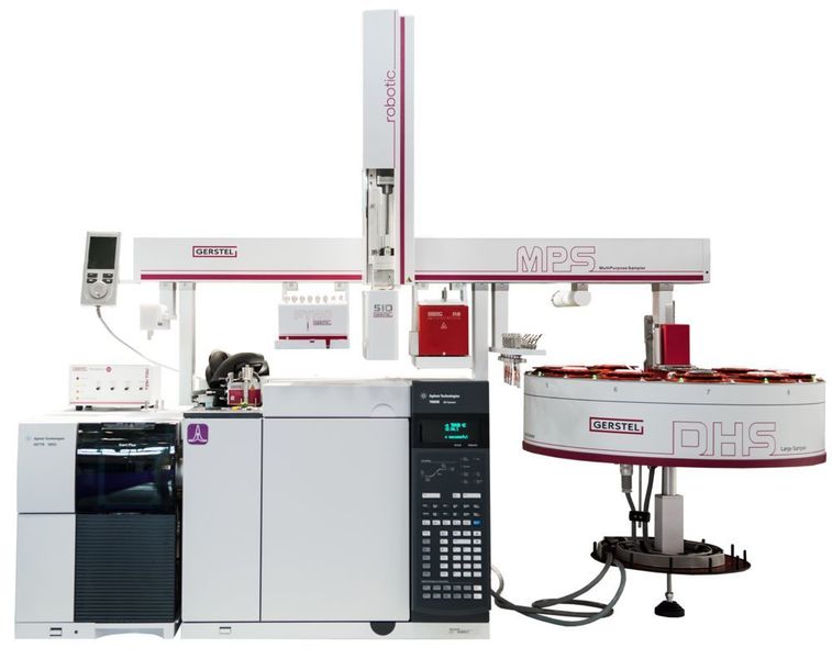 Abb. 3: Der für die Probennahme verwendete MPS-DHS-Large-Autosampler (Gerstel)