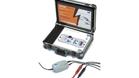 Mit dem HV Safety bietet AVL Ditest ein universelles Prüfwerkzeug, mit dem Werkstätten Basismessungen an E- und Hybridfahrzeugen durchführen können.(Bild:  AVL Ditest)