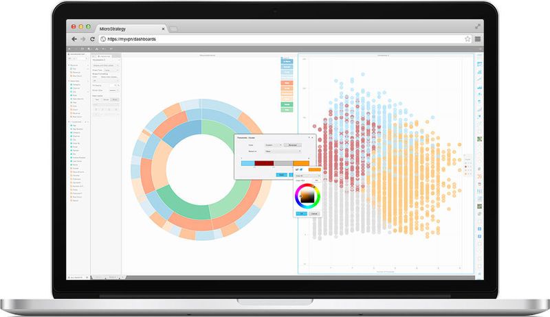 MicroStrategy-Enterprise-Software-Plattform von MicroStrategy Deutschland GmbHDie Nutzung der Microstrategy Analytics Platform 10.10 hilft Unternehmen, weltweit enorme Datenmengen zu analysieren und entscheidungsfähige Erkenntnisse unternehmensweit zu kommunizieren - mittels Berichten, Dashboards, komplexen Analysen (auch auf Hadoop-Massendaten) und leistungsstarken Datenvisualisierungen. Mit Data Discovery können Mitarbeiter der Fachbereiche Self-Service BI realisieren. Funktionen für Mobile BI, Konnektivität, Kollaboration und modernste Zugangstechnik heben MicroStrategy von vielen Konkurrenzprodukten ab.  (Microstrategy)