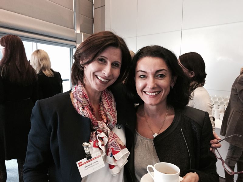 Daniela Schilling (Vogel IT-Akademie) und Diana Coso (EMC), zwei der Gründungsmitglieder des Women’s IT Network (Bild: Vogel IT-Akademie)