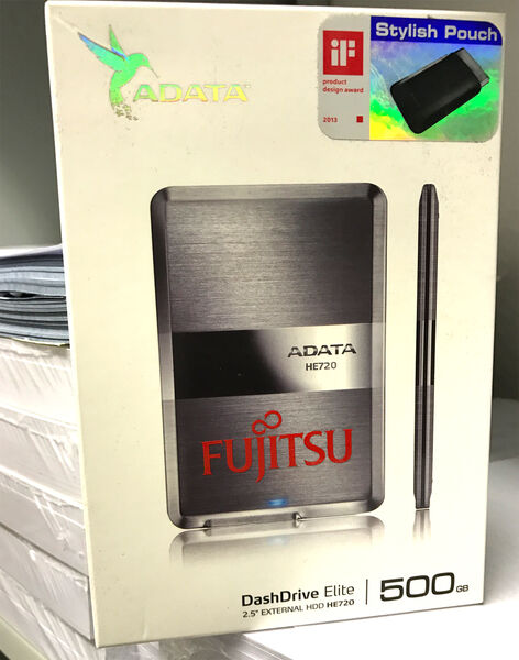 Doch das ist noch nicht alles von Fujitsu: Eingepackt hat Fujitsu das kleine und leistungsfähige 