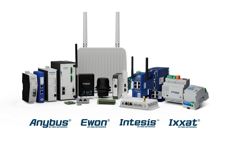 HMS Networks bietet unter den Produktmarken Anybus, Ewon, Intesis und Ixxat zuverlässige und sichere Lösungen für heutige und zukünftige Kommunikationsaufgaben an. (HMS Networks)