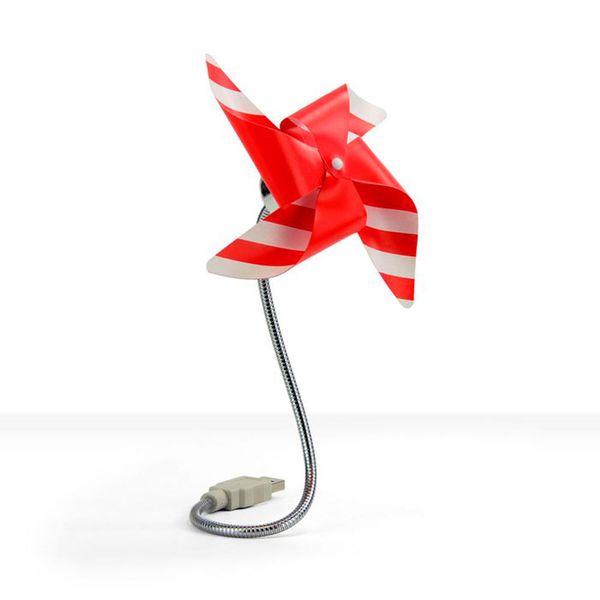 Den FANTASTIC USB DESK FAN gibts bei www.YellowOctopus.com.au für rund 20 Euro. (www.YellowOctopus.com.au)