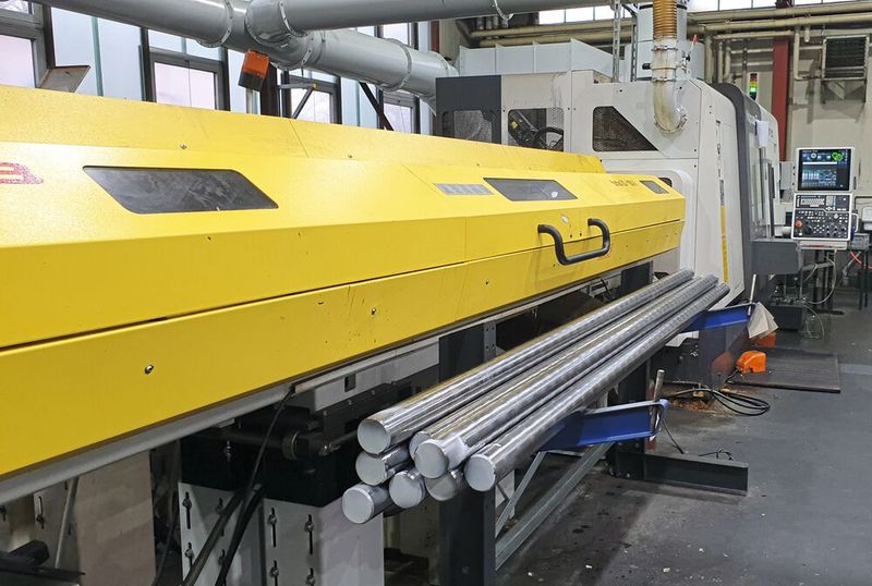 Drexelius arbeitet grundsätzlich von der Stange. Neben dem Drehen und Abstechen sind für bestimmte Bauteile auch Bohroperationen erforderlich. (Bild: Ingersoll Werkzeuge GmbH)