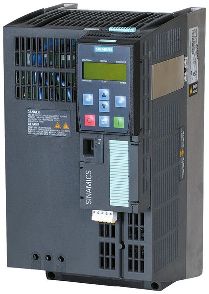Die Sinamics-G120-Frequenzumrichter regeln nicht nur gezielt die Drehzahl der Motoren, sondern speisen auch Bremsenergie in das lokale Energieversorgungsnetz zurück. (Bild: Siemens)