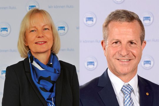 ZDK-Geschäftsführerin Antje Woltermann und ZDK-Vizepräsident Thomas Peckruhn.(Bild:   ZDK)