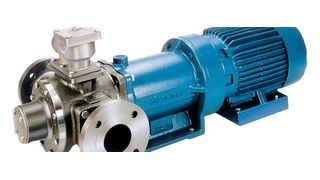 Seal-less sliding vane pumps feature a magnetic coupling consisting of samarium-cobalt magnets and a unique bearing and head design. (Picture: PSG)