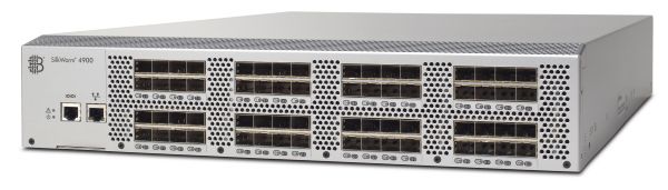 Platzsparend: Der Silk-Worm 4900 bietet 64 Ports auf engstem Raum und wird auch deshalb von der NASA eingesetzt. Quelle: Brocade (Archiv: Vogel Business Media)