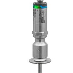 Endress+Hauser zeigt den iTherm Trustsens TM371 auf der Braubeviale, er überwacht die Temperatur und kalibriert sich bei 39 °C und 118 °C selbst.(Bild:  Endress+Hauser)