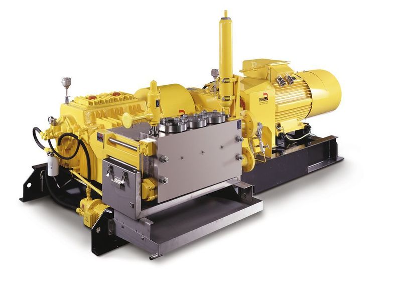Finder's TN 260 Series Plunger Pumps have been designed to satisfy all of the operational tenets of the API 674 standard, which makes them ideal for use in the manufacture of fertilizer. (Finder)