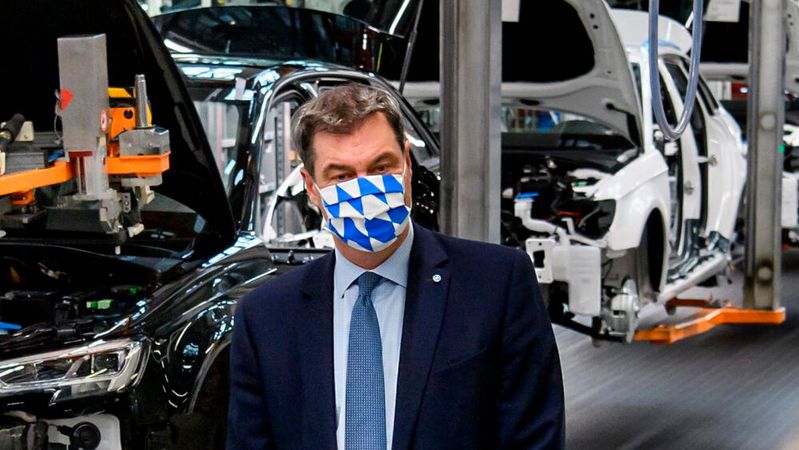 Markus Söder wirbt erneut für eine Kaufprämie für Verbrenner.(Bild:  Bayerische Landesregierung)