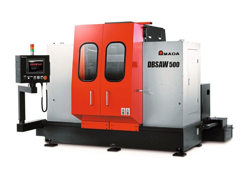 Trenn-/Schleifmaschine für Hochleistungswerkstoffe: Amada DBSAW 500. (Amada Machine Tools)
