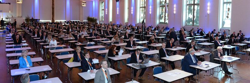 Teilnehmer und Teilnehmerinnen des Gesundheitskongresses 2022