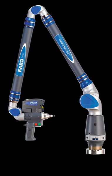2007 werden der Faro-Arm Quantum und Fusion vorgestellt. Dank der hohen Präzision wird Faro mit dieser Produktreihe zum Spitzenreiter, insbesondere bei Anwendungen in der Luft- und Raumfahr- sowie Automobilindustrie.  (Faro)