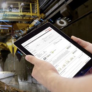 Sowohl Kunden als auch die Konecranes-Servicetechniker können die Daten über jedes internetfähige Gerät mit Webbrowser abrufen, also auch mit Tablets oder Smartphones.