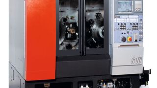 Amada S10: Multifunktionales Drehzentrum mit geringstem Platzbedarf.  (Bild: Amada)