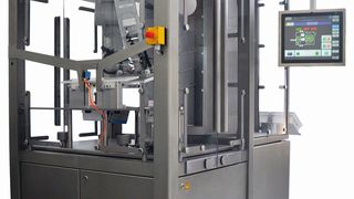 Eine MRT-Zelle von Robotronic mit zwei integrierten Knickarm-robotern von Mitsubishi. (Bild: Robotronic)