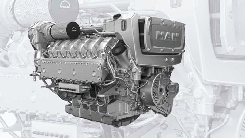 MAN benötigte kurzfristig 10 Bronzekrümmer für einen Marinemotor, die den hohen Ansprüchen des hochbelasteten Bauteils genügen müssen. (Bild: MAN Truck & Bus)