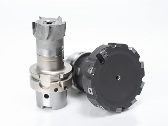 (Mapal präsentiert zur AMB 2022 den FaceMill-Diamond-ES, einen Allrounder für kleinere Stückzahlen und wechselnde Bauteiltypen, und den Wendeschneidplattenfräser NeoMill-T-Finish für die wirtschaftliche Finishbearbeitung in der Serie. (Bild: Mapal Präzisionswerkzeuge Dr. Kress KG))