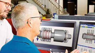 Aufgrund der im Unternehmen gebündelten Lager-, Dichtungs- und Schmierungsexpertise konnte das „S-Team“ von SKF die Gebrauchsdauer einer Spindel durch konstruktive Verbesserungen vervierfachen. (SKF)