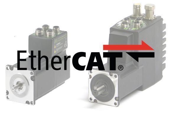 Das Ethercat-Modul mit CiA402-Antriebsprofil für JVL-Servo- und Schrittmotoren unterstützt die Betriebsarten CSP (synchronisierte Position) und CSV (synchronisierte Geschwindigkeit) sowie die älteren Modi Profilposition, Profilgeschwindigkeit und zahlreiche Referenzfahrtmethoden.  (JVL Industri Elektronik A/S )