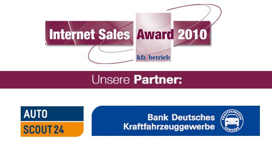 Ermöglicht haben die Präsentation des Internet Sales Award nicht zuletzt die Partner Autoscout24 und Bank Deutsches Kraftfahrzeuggewerbe. (Archiv: Vogel Business Media)