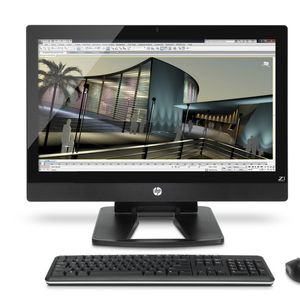 Der 27 Zoll große, White-LED Display hat eine Auflösung von 2,560 x 1,440 und bietet in Kombination mit der hochwertigen Grafikkarte höchste Farbbrillanz. Hier mit Autodesk 3DsMAXD 