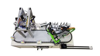 Mit dem neuen Transportsystem Lexium MC12 Multi Carrier verspricht Schneider Electric Maschinenbauern eine flexiblere und produktivere Auslastung ihrer Maschinen.  (Foto: Alex SchelbertSchneider Electric)