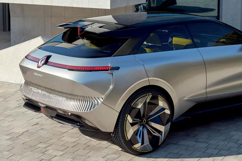 Für die eine weitere Reise kann der Renault Morphoz mit einem zusätzlichen 50-kWh-Paket ausgestattet werden. Dann soll eine Reichweite von rund 700 Kilometern möglich sein. (Bild: Renault)