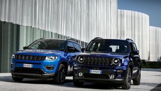 Jeep Renegade und Compass gibt es künftig auch als Plug-in-Hybride. (Bild: Jeep)