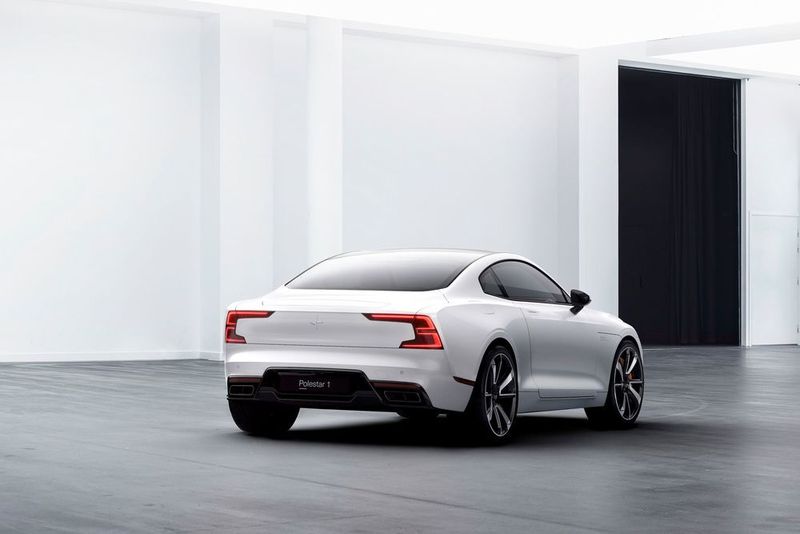 Der Polestar 1 ist als 2+2-sitziges Grand-Tourer-Coupé ausgelegt. Das jährliche Produktionsvolumen ist auf maximal 500 Fahrzeuge beschränkt. (Volvo)