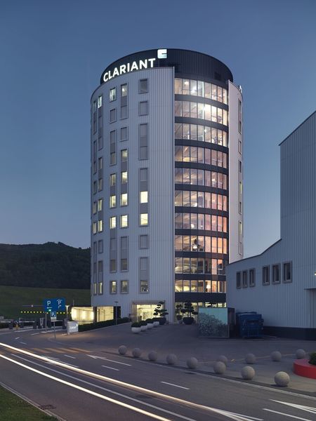 Die Zentrale von Clariant ist wenige Kilometer von Muttenz nach Pratteln umgezogen. (Bild: Clariant)