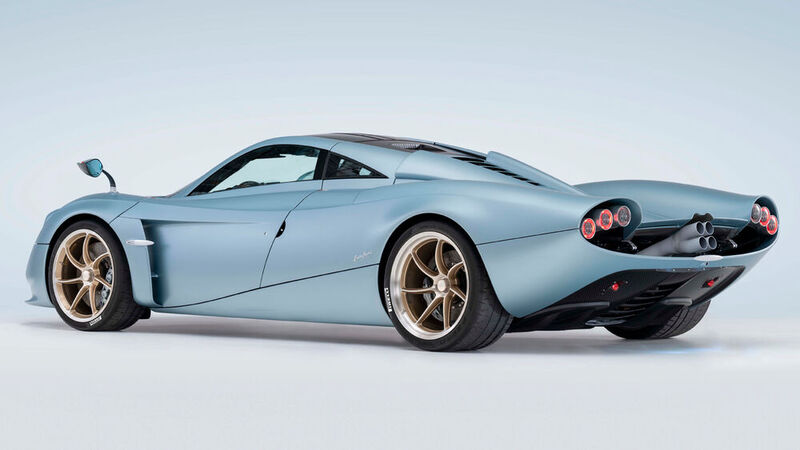 Das Design der Codalunga-Heckpartie orientiert sich an der Formensprache von Le-Mans-Rennwagen der 1960er-Jahre. (Bild: Pagani)
