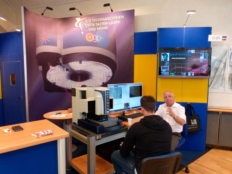 Impressionen der Stanztec 2016 in Pforzheim. (Finus)