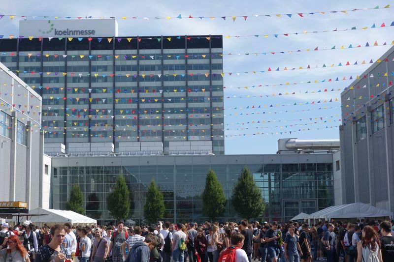 Egal wann, während der Gamescom ist immer super Wetter. (Bild: IT-BUSINESS )