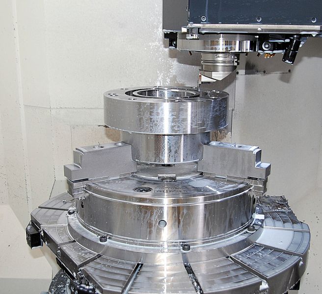 Bild 1: Beim Spannfutter Duro-T-500 konnten die erreichbaren Fixierkräfte gegenüber dem Vorgängermodell um 20 % erhöht werden. (Bild: Röhm)