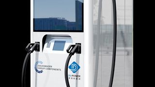 Volkswagen Group Components und das chinsesische Start-up DU-Power gründen Joint Venture für flexible Schnellladesäulen. (VW)