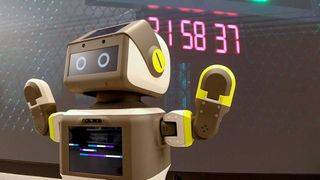 In einem Hyundai-Showroom in Seoul begrüßt künftig ein Roboter die Kunden. (Bild: Hyundai)