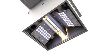 NIR-Modul 10: Die Strahler von Lambda Technology kombinieren Nahes-Infrarot- und UV-Licht und können diese auch getrennt steuern.  (Bild: Lambda Technology)