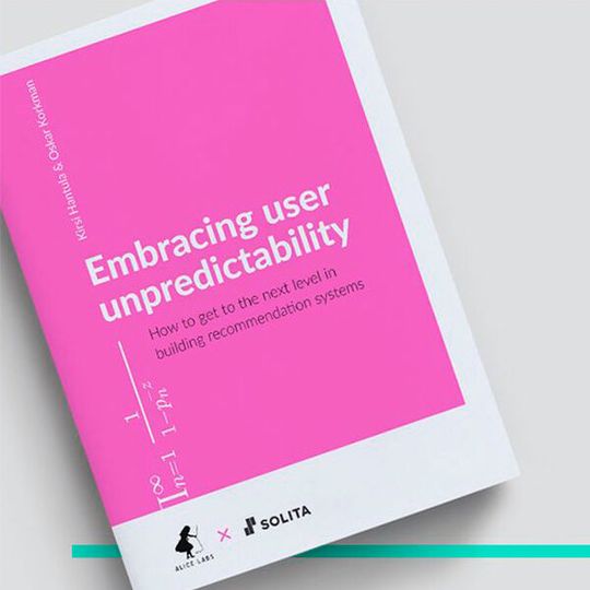 Die Studie "Everyday AI" befasst sich mit KI-basierten Empfehlungen, vor allem beim Musik- und Videostreaming.(Bild:  Solita)