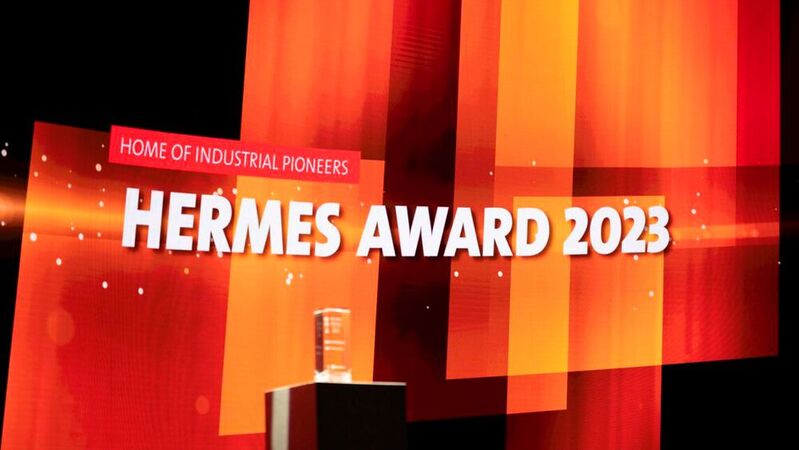 Das Unternehmen Bosch Rexroth erhielt bereits im Jahr 2023 den Hermes Award, und zwar für ein sensorgestütztes Ausgleichsmodul für Roboter.