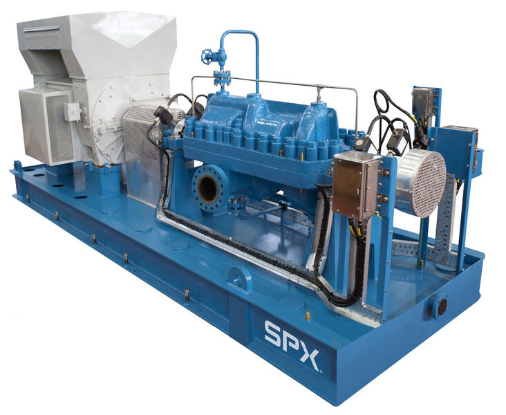 SPX has long experience within the oil and gas industry and the improvements made to the BB3 pump were based on its close partnership with customers and understanding of their needs. To enable it to offer these extra benefits on the CUP-BB3 range, SPX took a number of steps to improve the manufacturing process. (Picture: SPX)