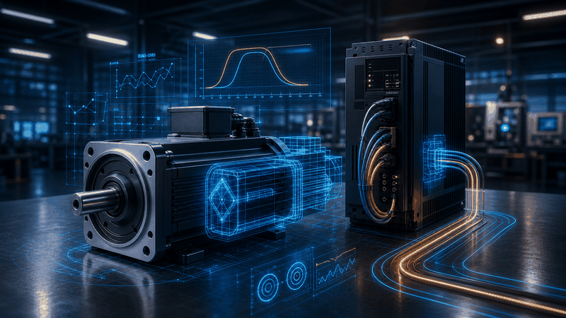 Software-Tools, Mechanik und Elektrik im Einklang: So schöpfen Konstrukteure das volle Potenzial moderner Antriebssysteme aus. (Symbolbild)(Bild:  KI-generiert / Gemini)